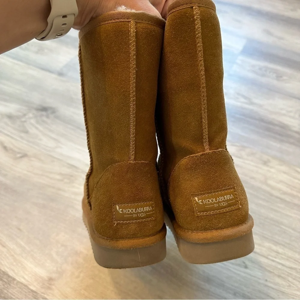 Koolaburra by Ugg Booties winter cozy warm wool boots size 7